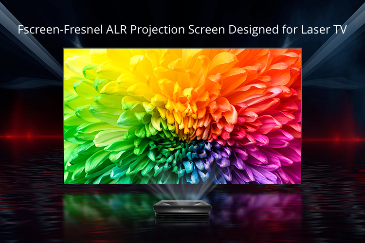 Fscreen Fresnel ALR Projection Screen for Laser TV, Fresnel Lens