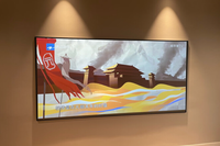 Fixed Frame Projection Screen
